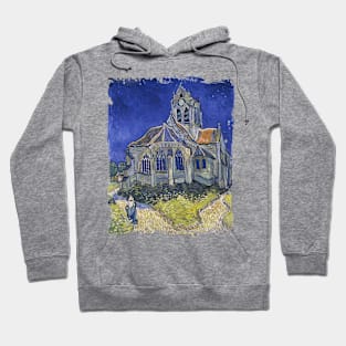 Vincent Van gogh The Church at AuversVincent Van gogh Hoodie